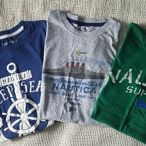 Lot of 3 Nautica tees